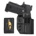 Kydex Inside Holster with Comfort Foam Pad Wedge Kit for Bul Armory Sas ii 2 ultralight 3.25 Red Dot Cut IWB Concealed Carry (New)