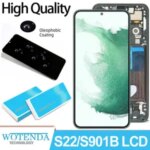 Dynamic AMOLED Display Samsung S22 LCD S901B Touch Screen Digitizer Samsung S22 5G LCD Replacement Bangladesh (New)