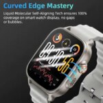 Tempered Glass Screen Protector For Realme Watch 5 Full Cover 9H HD Protective Glass For Realme Watch 5 Accessories (New)
