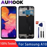 62 Samsung Galaxy A10 A105 LCD Display Touch Screen Digitizer Assembly A105F A105G A105M A105FN LCD Replacement Parts (New)