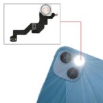 Flash Light Replacement For iPhone 12 13 14 15 Plus Mini Pro Max LED Flashlight Flex Cable (New)