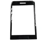 SZWESTTOP Original LENS Philips E590 Cellphone Black Glass Xenium CTE590 LCD Mobile Phone Bangladesh (New)