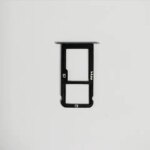 SIM Card Tray Adapter ZTE Blade Z MAX Z982 Memory Card Slot Reader Socket Holder Accessory Replacement Parts Black Color (New)