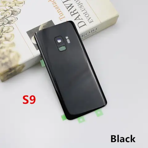 Sdb27dba9efc1486ba4925ec03c23a44dA_480x480q75 S9 Housing Samsung Galaxy S9 G960 58 Glass Battery Back Cover Repair Replace Door Rear Case + Camera Lens (New) - Image 1