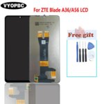 675' Original LCDs ZTE Blade A36 A56 Touch Screen with Frame Digitizer Repair Nubia a36 Z2472 a56 LCD Display Parts (New)