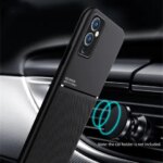 oneplus 9rt 5g case leather texture car magnetic holder back cover oneplus9rt one plus 9 rt 9r t plus9rt phone cases (New)