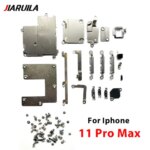 1set New Full Screws + Inner Metal Bracket Holder For Iphone 11 12 13 14 15 Pro Max Mini 14 Plus Inside Small Iron Parts (New)