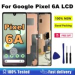 OLED Google Pixel 6A LCD Display Touch Panel Screen Digitizer Assembly Google Pixel 6A LCD GX7AS GB62Z G1AZG GB17L Bangladesh (New)