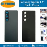 AAA+ Quality Back Back Battery Cover For Sony Xperia 1 V Back Cover XQDQ62/B XQ-DQ72 XQ-DQ54 Rear Door Housing Case Replacement (New)
