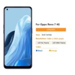 643 OLED LCD Oppo Reno7 4G LCD CPH2363 Display Screen Touch Panel Digitizer Oppo Reno 7 Display Replacement Repair (New)