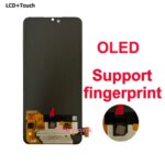 With Fingerprint OLED For Vivo V11 Pro 1804 / X23 V1809A V1816A V1809T LCD Display Touch Screen Digitizer Assembly Replace Parts (New)
