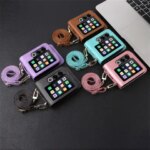 ZTE Nubia Flip 2 Fashion Wallet Crossbody Lanyard Phone Case ZTE Libero Flip 2 Card Holder Leather Protective Cover (New)