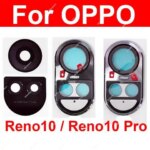 OPPO Reno 10 10 Pro 10pro 5G Global Back Main Glass Lens Cover Rear Camera Glass Lens with Sticker with Frame Holder (New)
