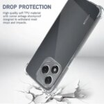 Honor 400 Lite Clear Four-Corners Shockproof TPU Case Honor 400 Lite 5G Protective Cover Transparent Shell Capa Fundas (New)