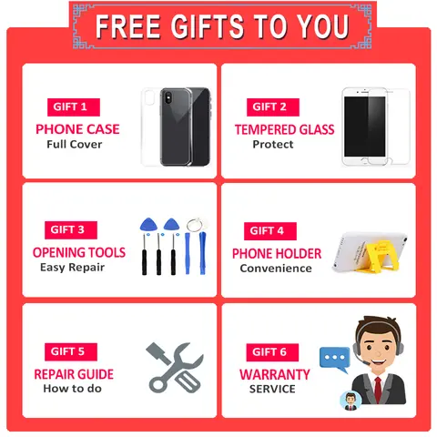 Sdd017d44fe734ad9a6ff2aafdb6eeb81T_480x480q75 AAA LCD Display Apple iPhone 5S SE 2016 SE1 Screen Touch Digitizer Assembly Pantalla Replacement+Tempered Glass+Tools Kit (New) - Image 1