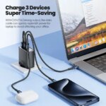 Toocki 67W GaN Charger Digital Display Quick Charge 40 30 Fast Type C USB Charger Laptop iPhone Samsung Xiaomi Realme POCO (New)