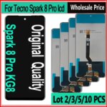 Wholesale 2/3/5/10 PCS/lot LCD Tecno Spark 8 Pro KG8