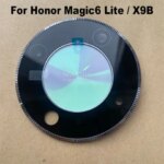 Huawei Honor X9B  Magic6 Lite 5G Back Camera Lens Rear Glass With Frame Cover Holder Adhesive Magic 6 Lite ALI-NX1 (New)
