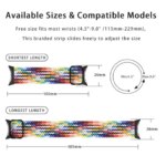 2Pcs Google Pixel Watch B Nylon Elastic Wristb Bracelets Google Pixel Watch 2 Pixel Watch 1 Watch Accessiors (New)