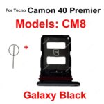 Sim Card Tray Tecno Camon 40 Pro Premier 4G 5G Sim Card Tray Slot Sim Card Reader SIM Card Holder Repair Spare Parts (New)