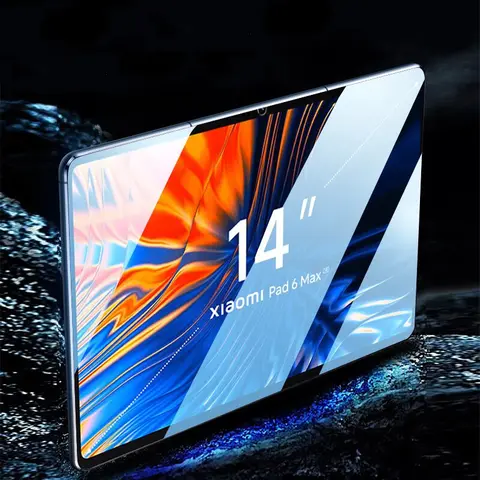 Sdea8508924fe47a7b8b74b20e9edd62eG_480x480q75 HD Tablet Tempered Glass for Xiaomi Pad 6 Max 14 Clear Screen Protector for Xiaomi Pad6 6Max 14inch Full Cover Protective Film (New) - Image 1