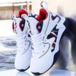 Mens Sports Sneakers Lace Up Breathable Comfortable Lightweight Casual Walking Shoes Easy Wear Daily Shoes (New)