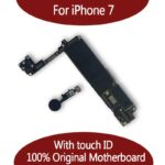 32GB 128GB 256GB Original Factory Unlocked for iPhone 7 Motherboard With Touch ID Clean iCloud Logic Board iOS