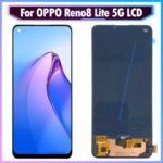643 OLED OPPO Reno8 Lite 5G LCD CPH2343 Display Touch Screen Digitizer Assembly Replacement Repair (New)