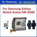 High quality Replacement Battery EB BR500ABU Samsung Galaxy Watch Active SM R500 Rechargeable Battery 236mAh + Free Tools Bangladesh (New)