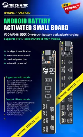 Sdf459250a7094884a67ac84aa0cc6d81s_480x480q75 MECHANIC Battery Activation Board F009 for iPhone 6-17 F018 for Android 400+ Models One-touch Battery Activation Tool (New) - Image 1