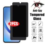 2PACK Privacy Screen Protectors Samsung Galaxy A12 A13 A14 A34 A54 5G Anti spy Tempered Glass Samsung A17 A16 A15 A35 Bangladesh (New)