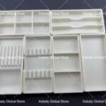 5 Autoclavable Cabinet Trays Plastic Drawer Organizer Dentist Doctor Surgical Dental Tray Easy to Clean Sterilize Bangladesh (New)