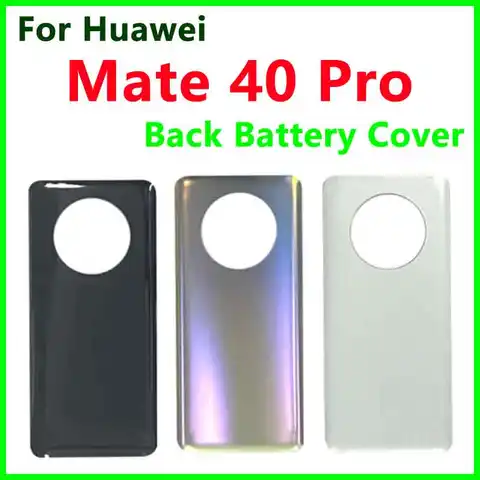 Sdf606fe838fb44d88b26a4f588abf12fi_480x480q75 Back Battery Cover Glass Housing huawei mate 40 pro Glass Door Back Battery Back Cover Case camera lens glass (New) - Image 1
