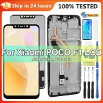 6.18” AMOLED Xiaomi Poco F1 Screen with Frame Xiaomi Pocophone F1 PocoF1 LCD Display Touch Screen Digitizer Replacemen Bangladesh (New)