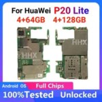100% Tested Unlocked Huawei P20 LITE Motherboard Chips OK Main Logic Board Tested Working 32 64 128GB Placa Android OS Bangladesh (New)