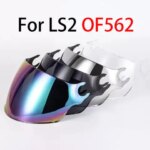 FOR of562 Helmet Visor Replace Extra Lens OF562 Airflow Helmets Lente de casco for LS2 OF562 (New)