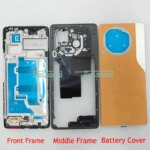 For Tecno Camon 30 4G CL6 CL6k Front Frame Battery Cover Back Middle Frame Housing Door Cell Phone Accessories Replacement Parts (New)