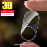 PocoX7Pro Glass 1 3 3D Black Tempered Glass Curved Camera Protector Poco X7 Pro 5G Lens Film Poxo X7Pro Little X 7 Pro 7Pro Bangladesh (New)