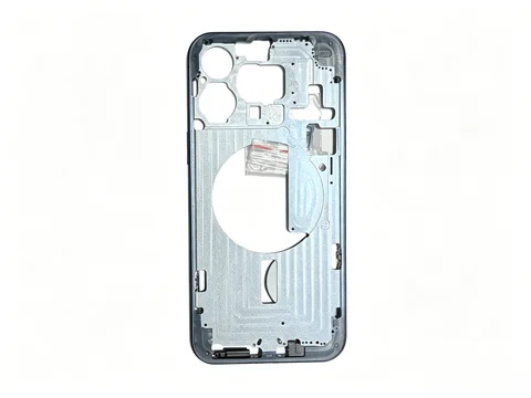 Se09dc111a3e2408d9952fa66eff33050y_480x480 Replacement Middle Frame Housing for iPhone 15 Pro Max, Pre-Installed Buttons + Charging Port Mesh + Screen Brackets (New) - Image 1