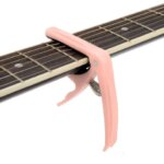 ABS Shell​ Guitar Capo Black​&Pink ​6-String ​Guitar Clamp ​With Spring ​Tuning Accessories​ For Acoustic and Electric Guitars​ (New)