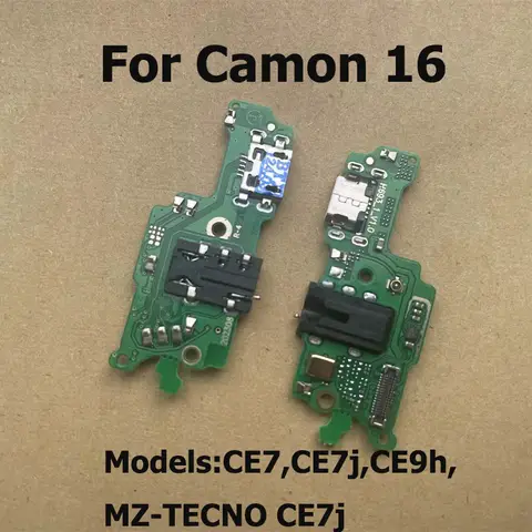Se153bf37987d4183aa4f2e931afe4022n_480x480q75 Power Charger For Tecno Camon 16 Premier USB Charging Dock Board PCB Port Connector Flex Cable For Camon 16 16s Pro S (New) - Image 1