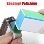 1/2/4pcs Watch Cleaner Rod 4-Sided Polishing Files Sanding Block Watchmaker's Clean Polish Tool for Wristwatch Parts (New)