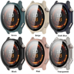 PC+Tempered Glass Case Oneplus Watch4 Samrt Watch Bumper Protective Full Cover Protector Oppo Watch X3 Shell Accessorie (New)
