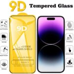 9D Screen Protectors Xiaomi Redmi Note 13 12 11 10 9 Pro 8 7 11S 10S 9S 12S 13C 12C 10C Poco X6 X5 X4 X3 Mi 14 13T 12T 11T (New)