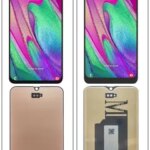 59'' AMOLED Screen Samsung Galaxy A40 LCD Display Touch Screen Digitizer Assembly Samsung A40 A405F A405FN A405FM A405S (New)
