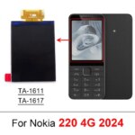 Nokia 235 4G 2024 TA-1614 TA-1616  220 4G 2024 TA-1611 TA-1617 LCD Display Screen Digitizer Repair Replacement Parts (New)