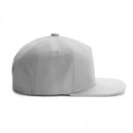 High Quality Pure Color Baseball Cap Adjustable Leather Brim Snapback Hat Flat Brim Stretchy Caps Unisex (New)