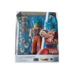 In Stock BANDAI Original S.H.Figuarts Super SSB Son Goku Super Saiyan Blue SHF Action Figure Model Toyfor Kid Foam Box Packaging (New)
