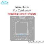 AMAOE Middle Layer Reballing Stencil Template ASUS ZenFone 8 9 ZenFone8 ZenFone9 ZenFone10 Plant tin net Steel mesh repair (New)