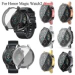 Full Cover Plating Soft TPU Watch Screen Protector Case Honor Magic Watch 2 46mm Protective Shell Smart Watch Accessories (New)